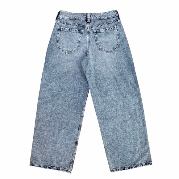 NWT Hollister Y2K Low-Rise Super Baggy Jeans Size 30W tagged 28W McBling Grunge - Picture 3 of 14